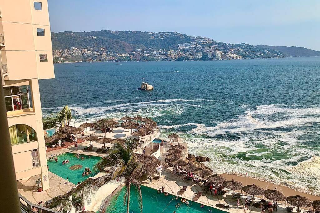 Loft Con Vista Al Mar Y Acceso A Playa Apartamento Acapulco