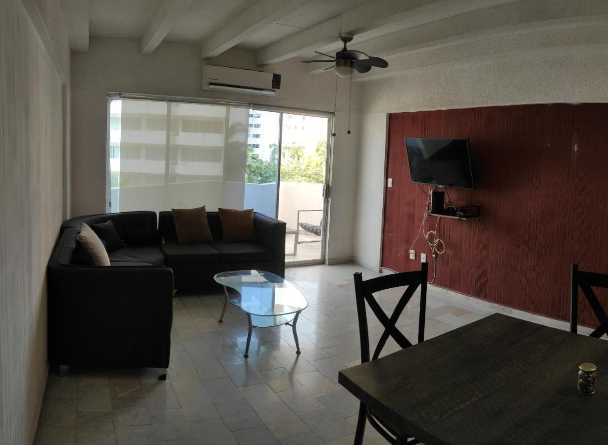 Fresca En Zona Dorada Con Alberca/playa! Apartment Acapulco