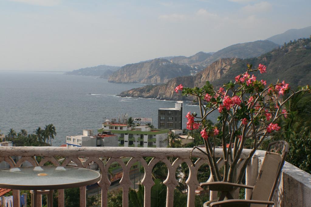 Villa Palmitas Acogedor Departamento Nivel Piscina Gigante Jardines Acapulco