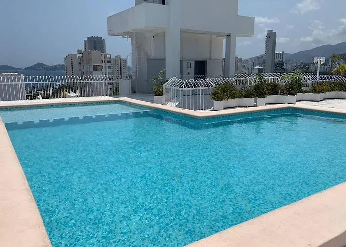 T2 Depto Advance Acapulco C Alberca Increible