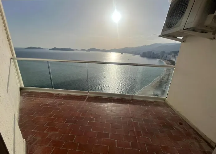 28 Bonito Departamento A Pie De Playa Con Vista A La Bahia En Condominio La Palapa