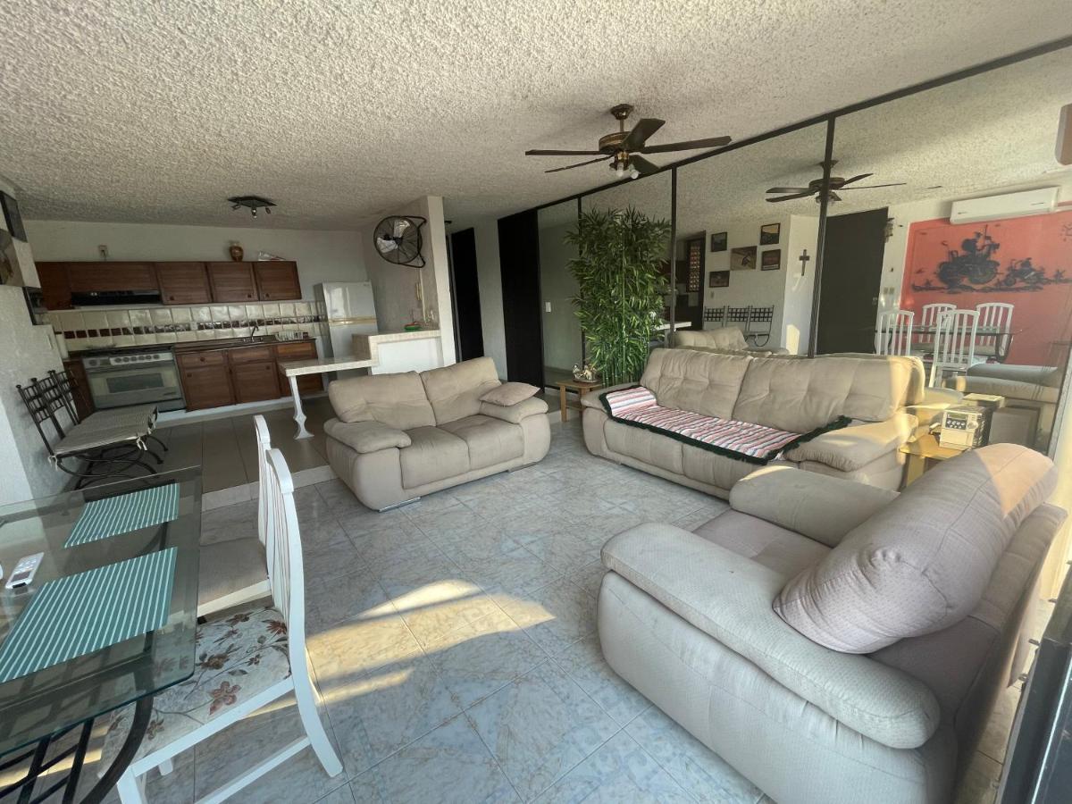 Apartamento Roca Sola, Departamento Privado Con Vista Al Mar, Alberca, Terraza Y Aire Acondicionado Acapulco