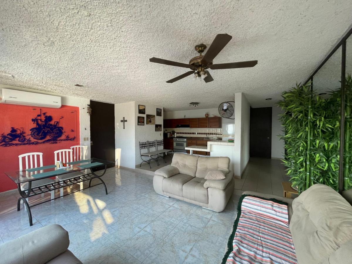 Roca Sola, Departamento Privado Con Vista Al Mar, Alberca, Terraza Y Aire Acondicionado * Acapulco