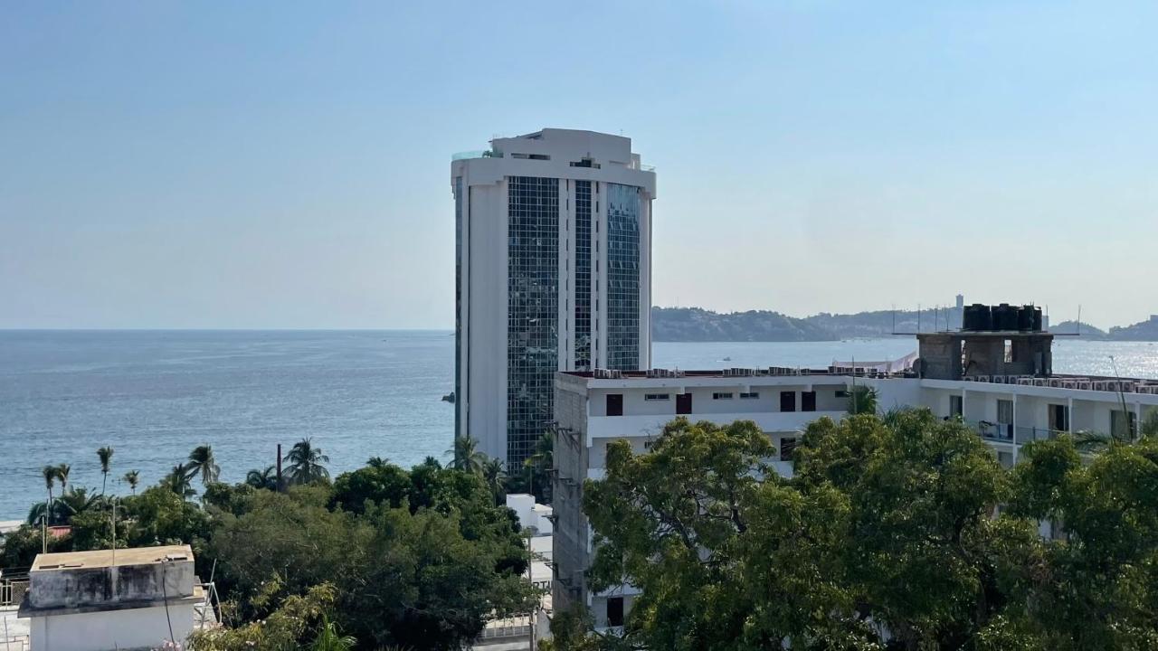 Roca Sola, Departamento Privado Con Vista Al Mar, Alberca, Terraza Y Aire Acondicionado * Acapulco