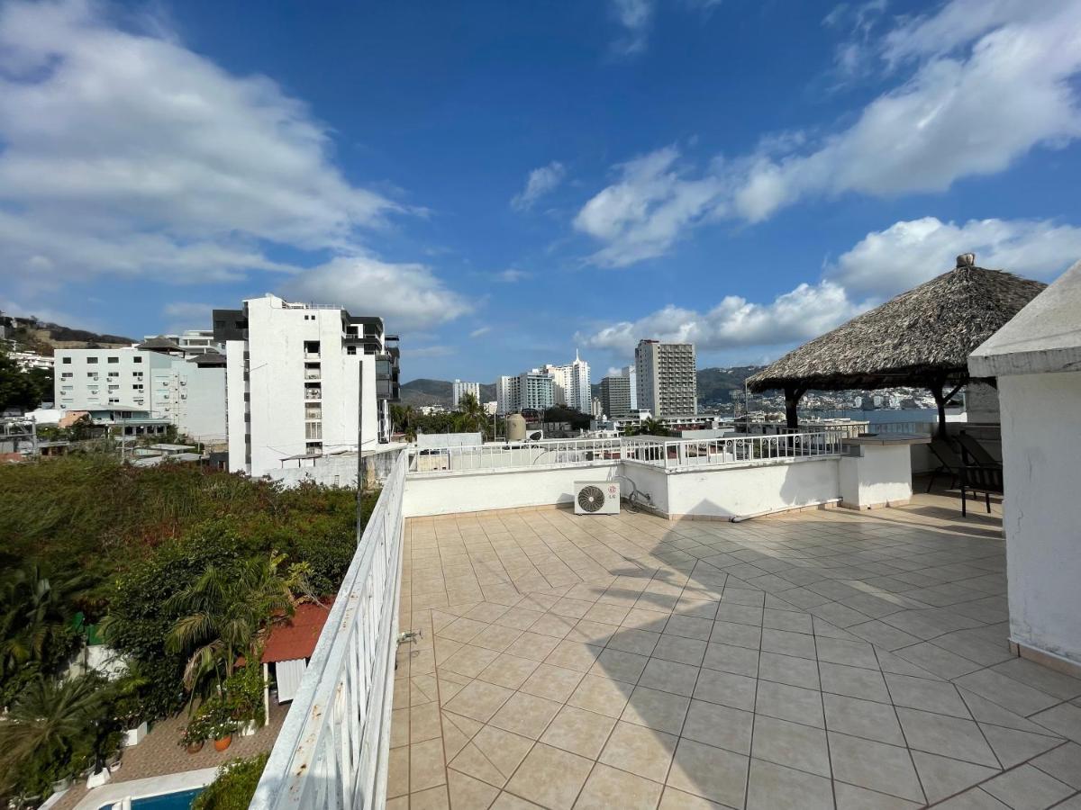 Apartamento Roca Sola, Departamento Privado Con Vista Al Mar, Alberca, Terraza Y Aire Acondicionado