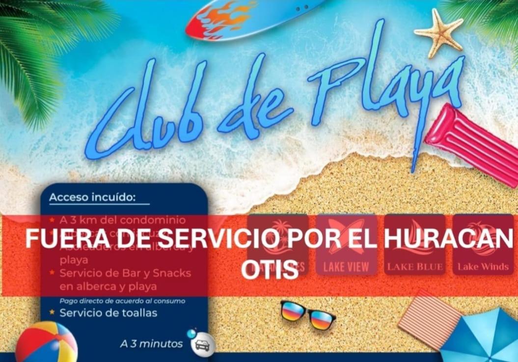 Apartamento Blue: Hermoso Balcon Con Vista Al Acapulco