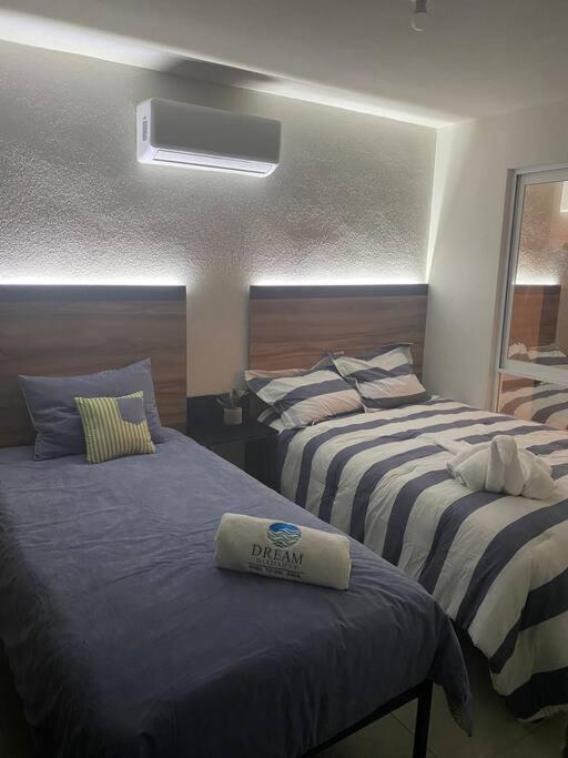 Increible Departamento Club De Playa Canchas De Padel 8 Huespedes Apartamento Acapulco