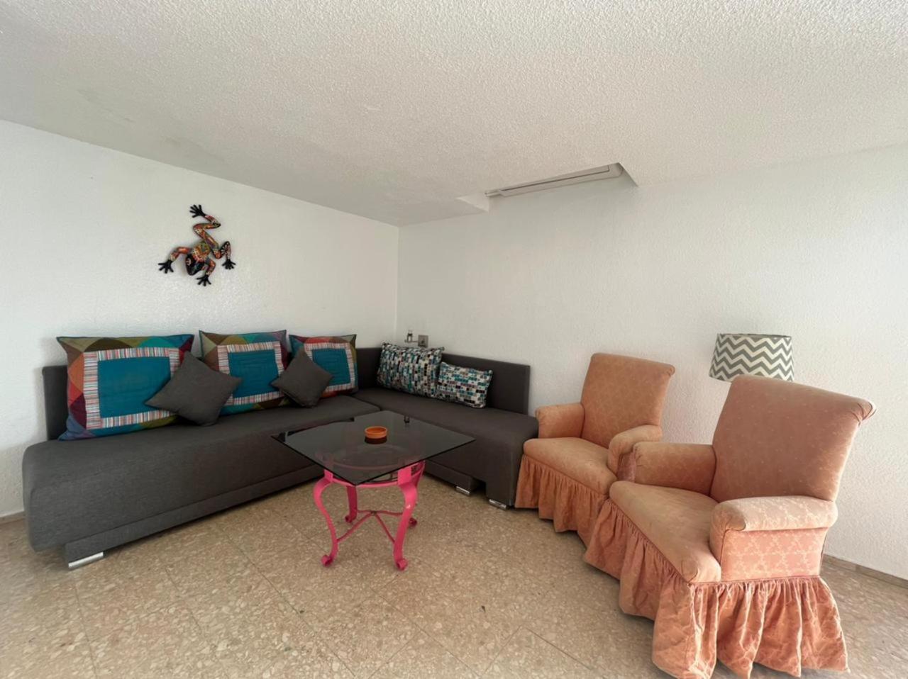 Apartamento 28 Bonito Departamento A Pie De Playa Con Vista A La Bahia En La Palapa Acapulco