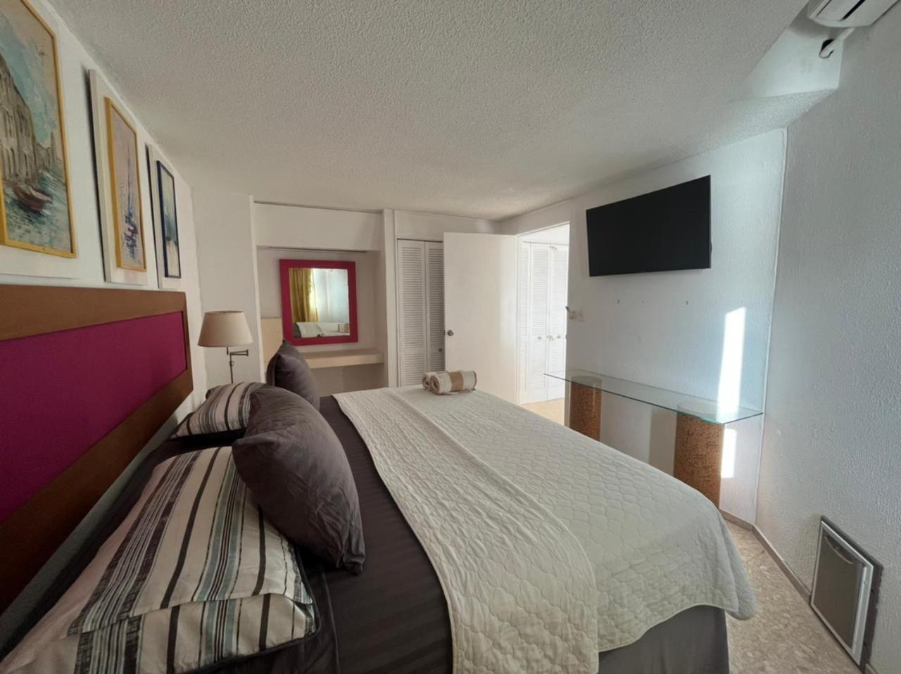28 Bonito Departamento A Pie De Playa Con Vista A La Bahia En La Palapa Apartamento Acapulco