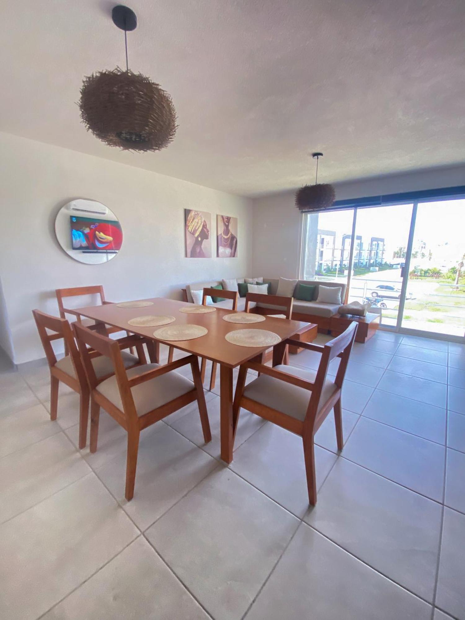 Diamante, Club De Playa Privado, Canchas Padel 8 Huespedes Apartment