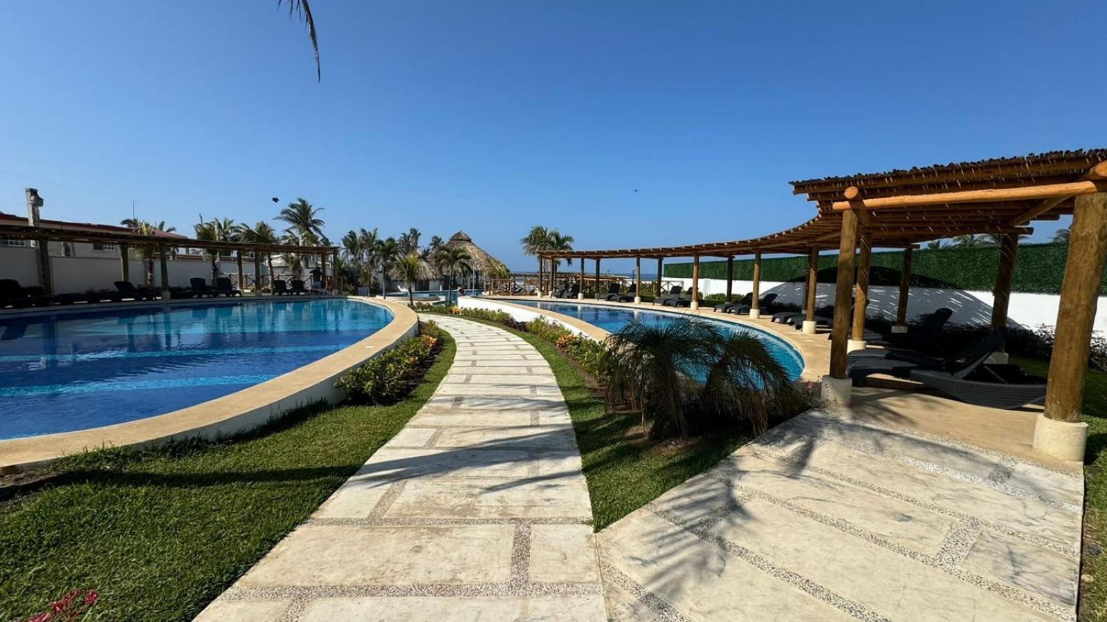Diamante, Club De Playa Privado, Canchas Padel 8 Huespedes Apartamento *