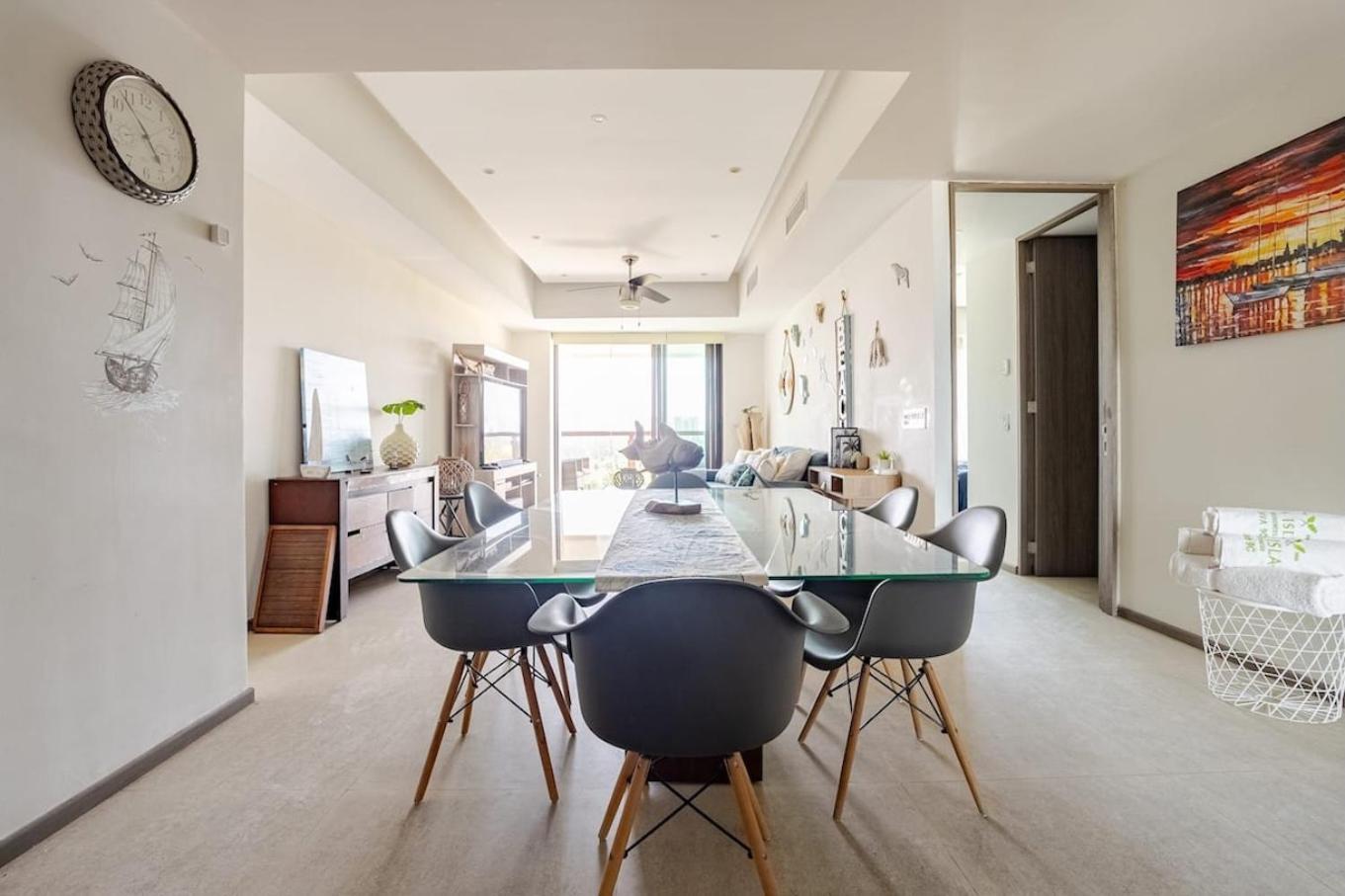 Departamento De Lujo Con Playa En Diamante Apartamento *