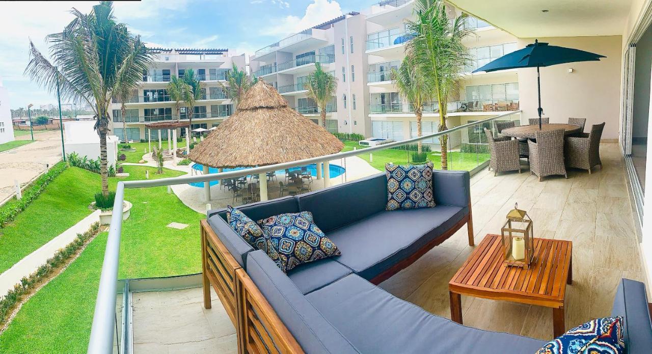 Depa De Lujo En Diamante Con Club De Playa A Pie-precio Especial Apartment Acapulco
