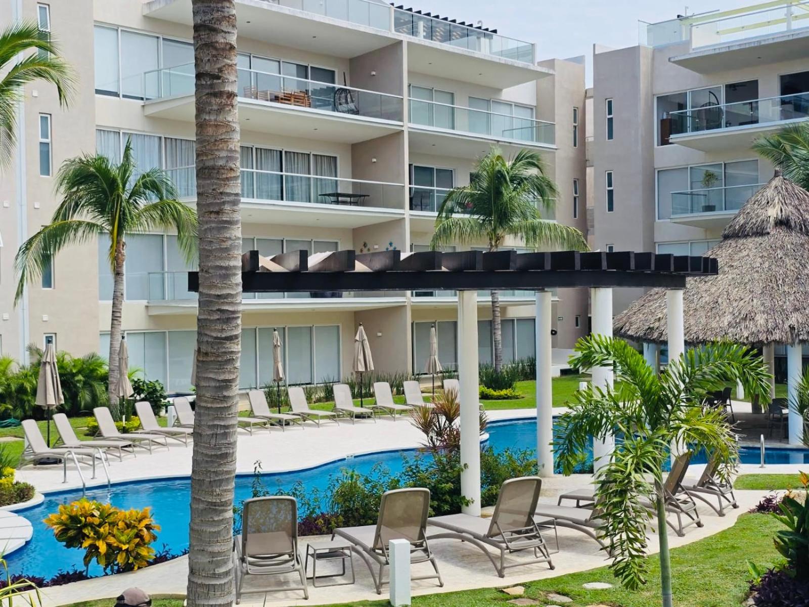 Apartment Depa De Lujo En Diamante Con Club De Playa A Pie-precio Especial